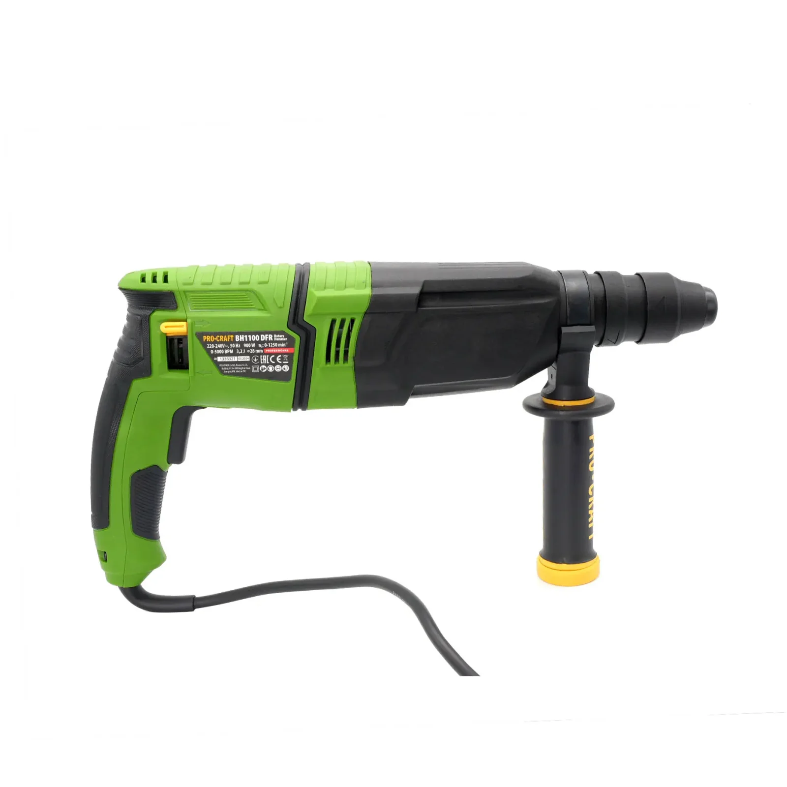 Перфоратор Procraft BH1100DFR UA