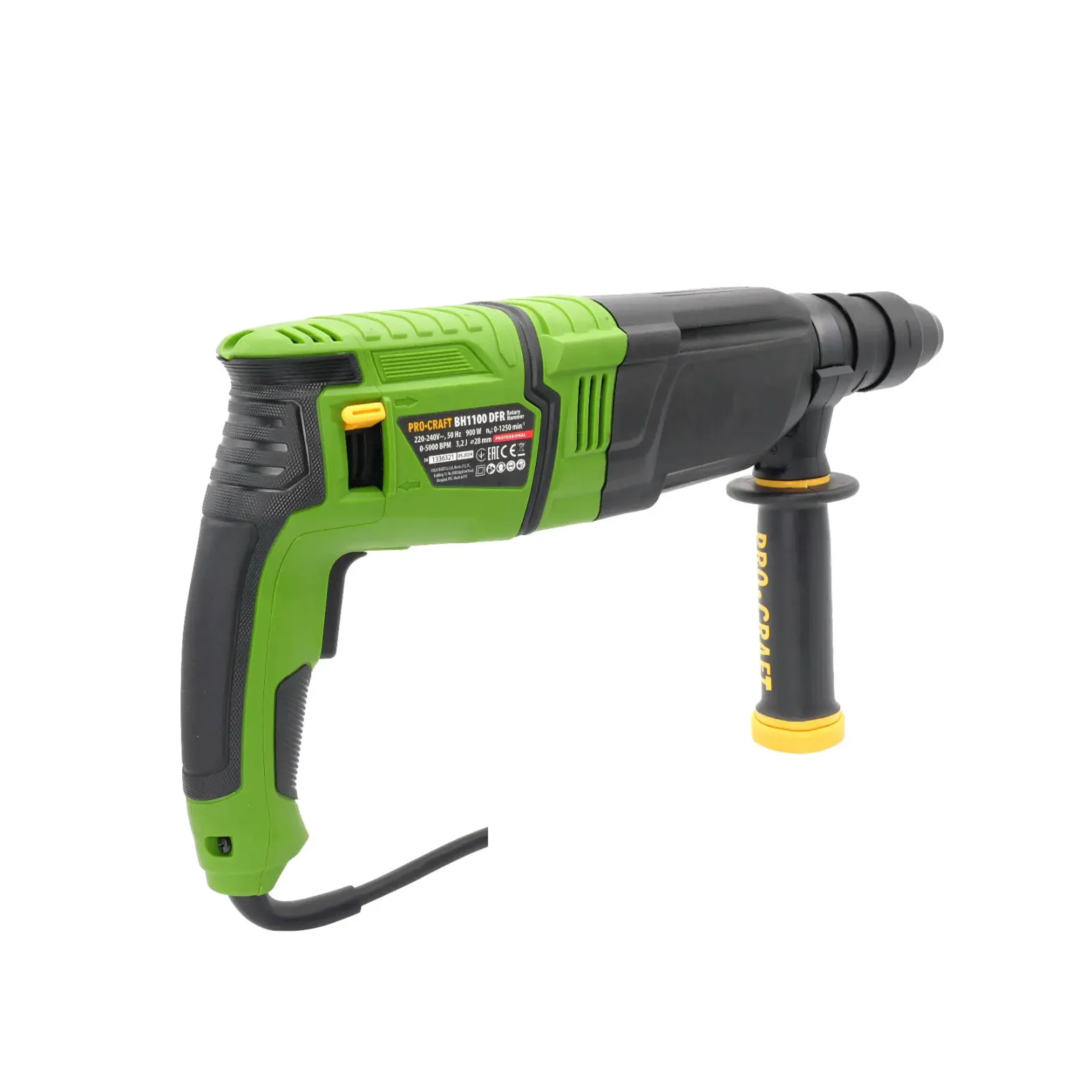 Перфоратор Procraft BH1100DFR UA