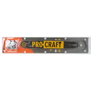 Комплект із шини та ланцюга Procraft CH16-3/8 (2 ланцюги та 1 шина) (CH16_38_full) UA