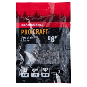 Ланцюг для ланцюгової пилки Procraft L.1/4.46 Universal 1/4" шаг 46 зв. (L14_46) UA