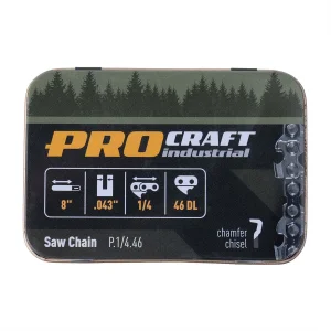 Ланцюг для ланцюгової пилки Procraft industrial P.1/4.46 Universal 1/4" шаг 46 зв. (P14_46) UA
