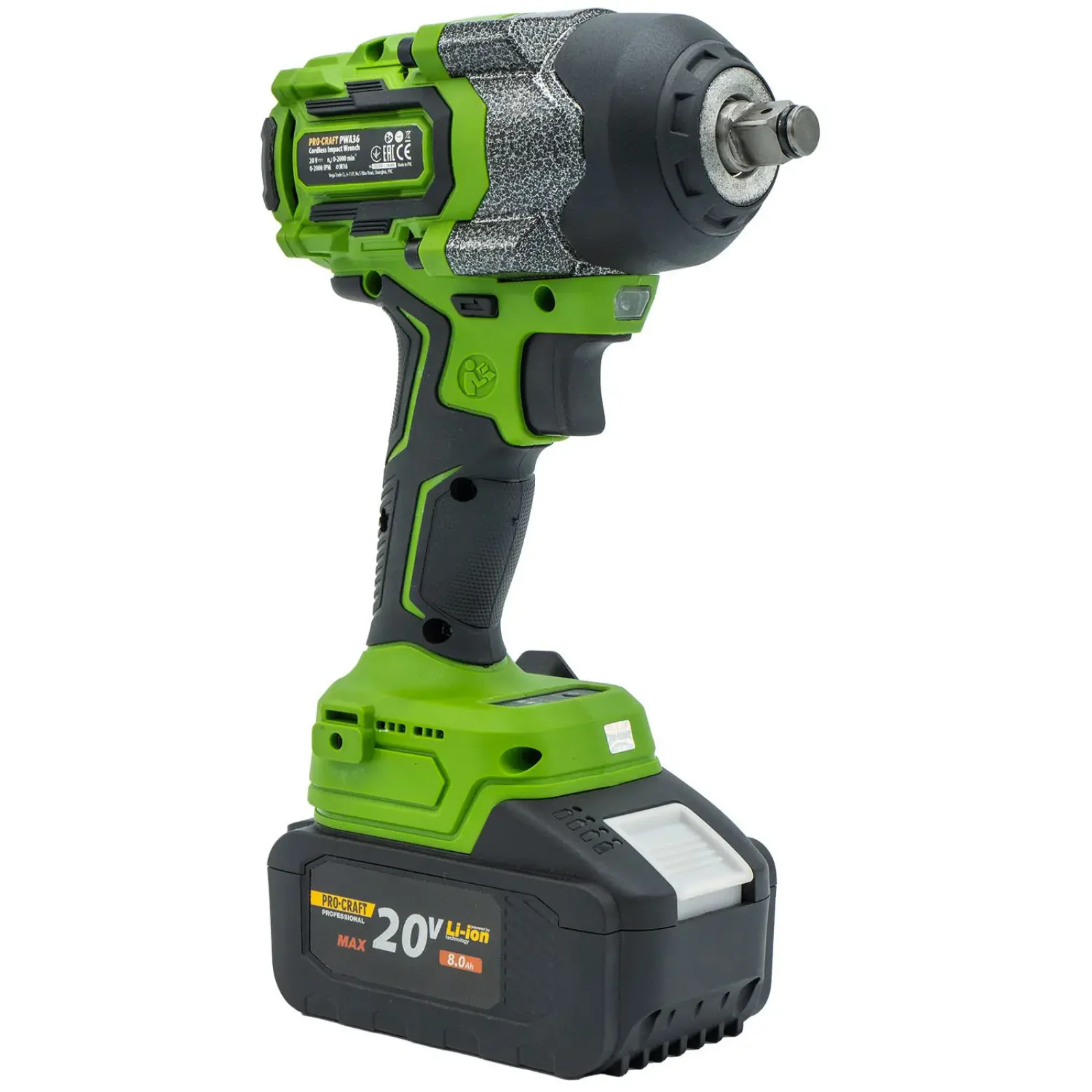 Акумуляторний гайковерт Procraft PWA36 (без АКБ та ЗП) UA