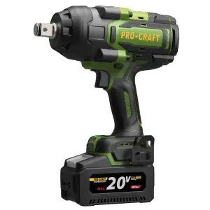 Акумуляторний гайковерт Procraft PWA90 Кейс (з 1 АКБ та ЗП) (PWA90_1b) UA