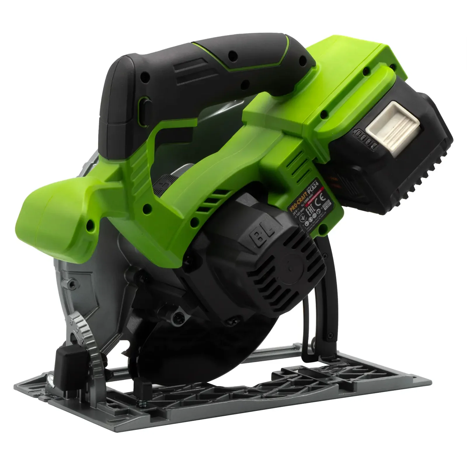 Акумуляторна дискова пила Procraft PCA24 (Без акб та зп) UA
