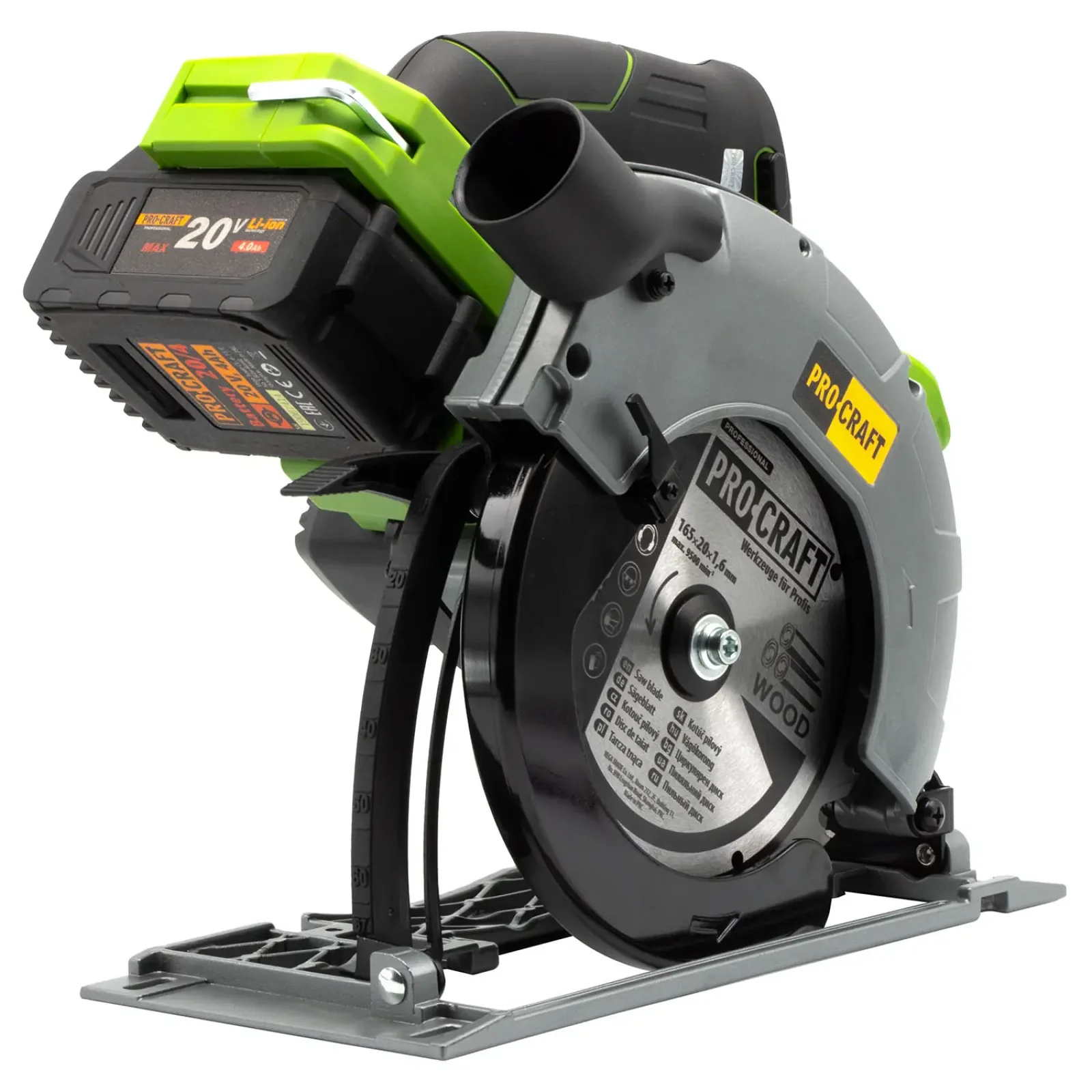 Акумуляторна дискова пила Procraft PCA24 (Без акб та зп) UA