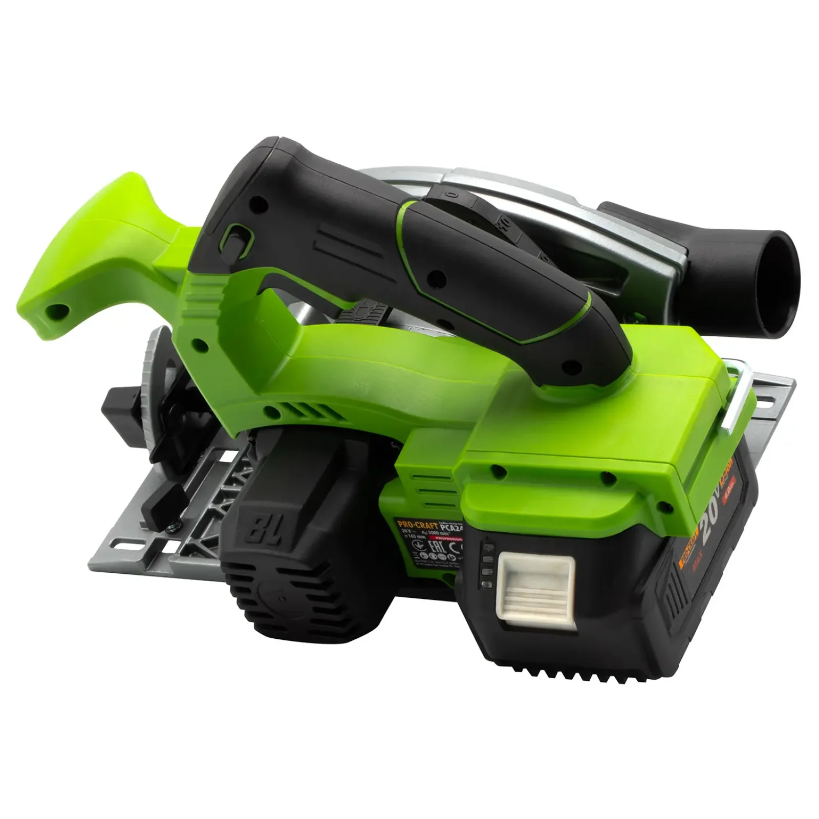 Акумуляторна дискова пила Procraft PCA24 (Без акб та зп) UA