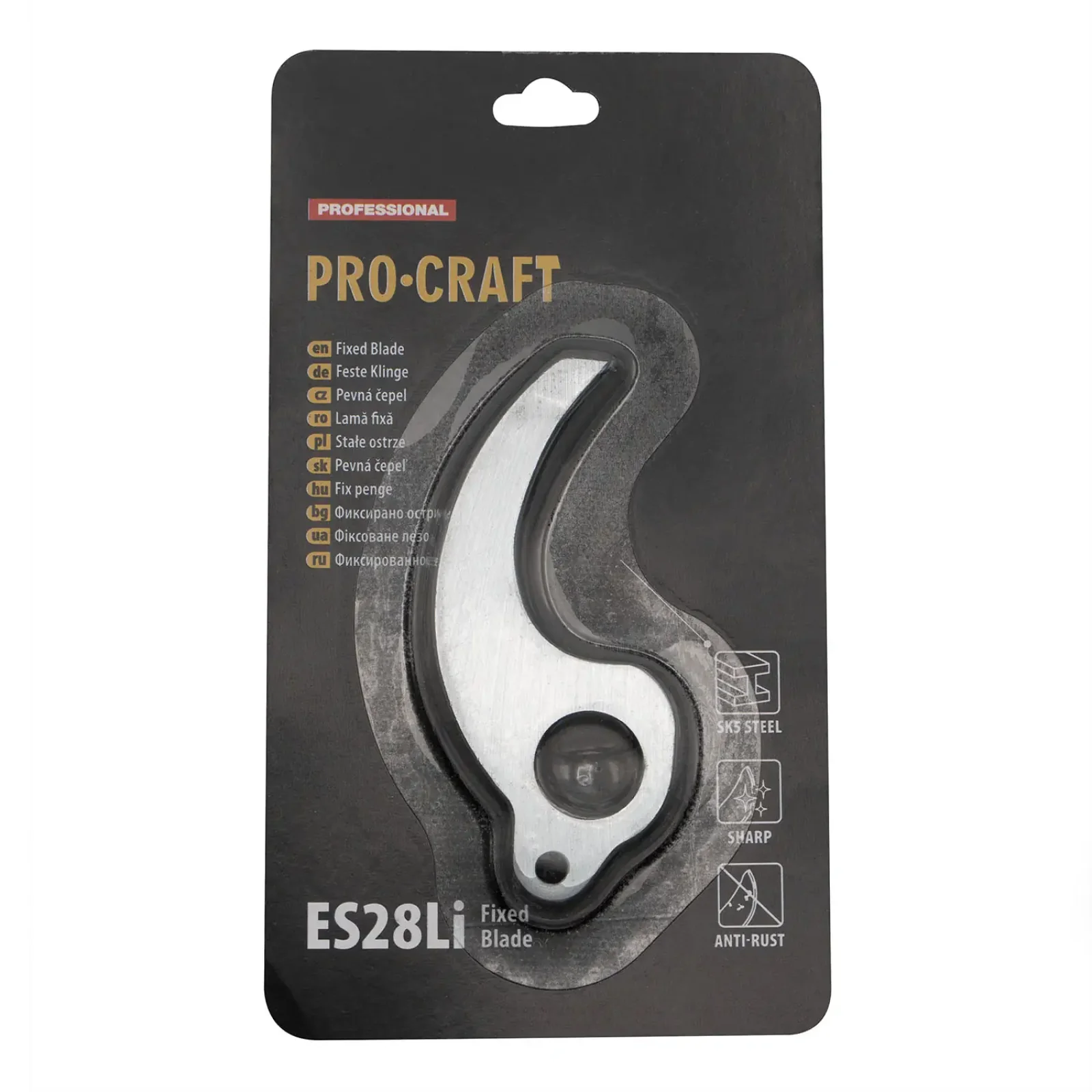 Лезо до ножиць Procraft ES28Li Universal (фіксоване) (ES28Li_fikcovano) UA