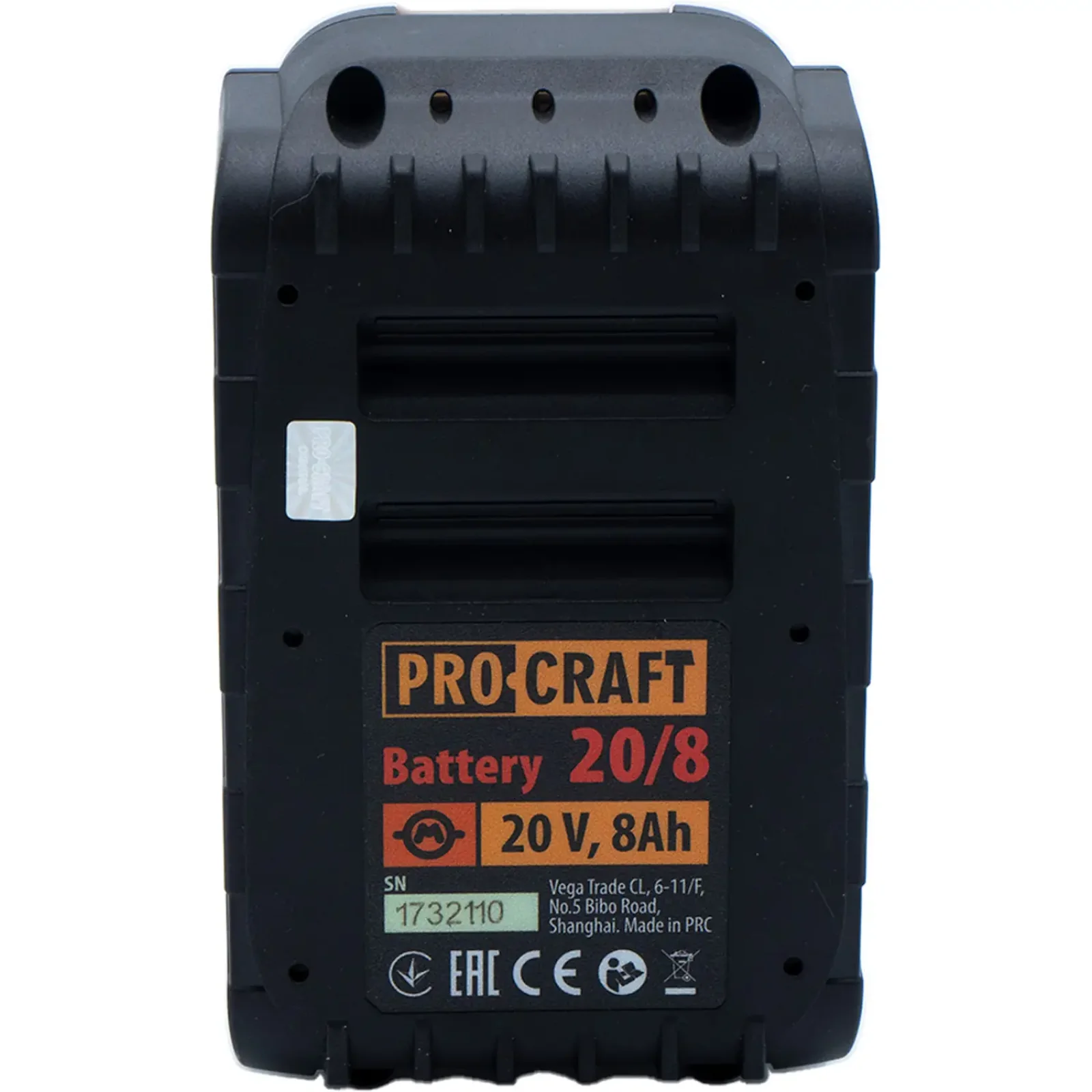 Акумуляторна батарея Procraft Battery20/8 (20В, 8Аг) (Battery20_8) UA