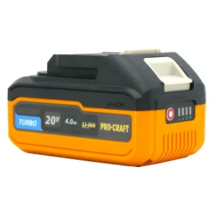 Акумуляторна батарея Procraft Battery20/4 Turbo (20В, 4Аг) (Battery20_4_turbo) UA
