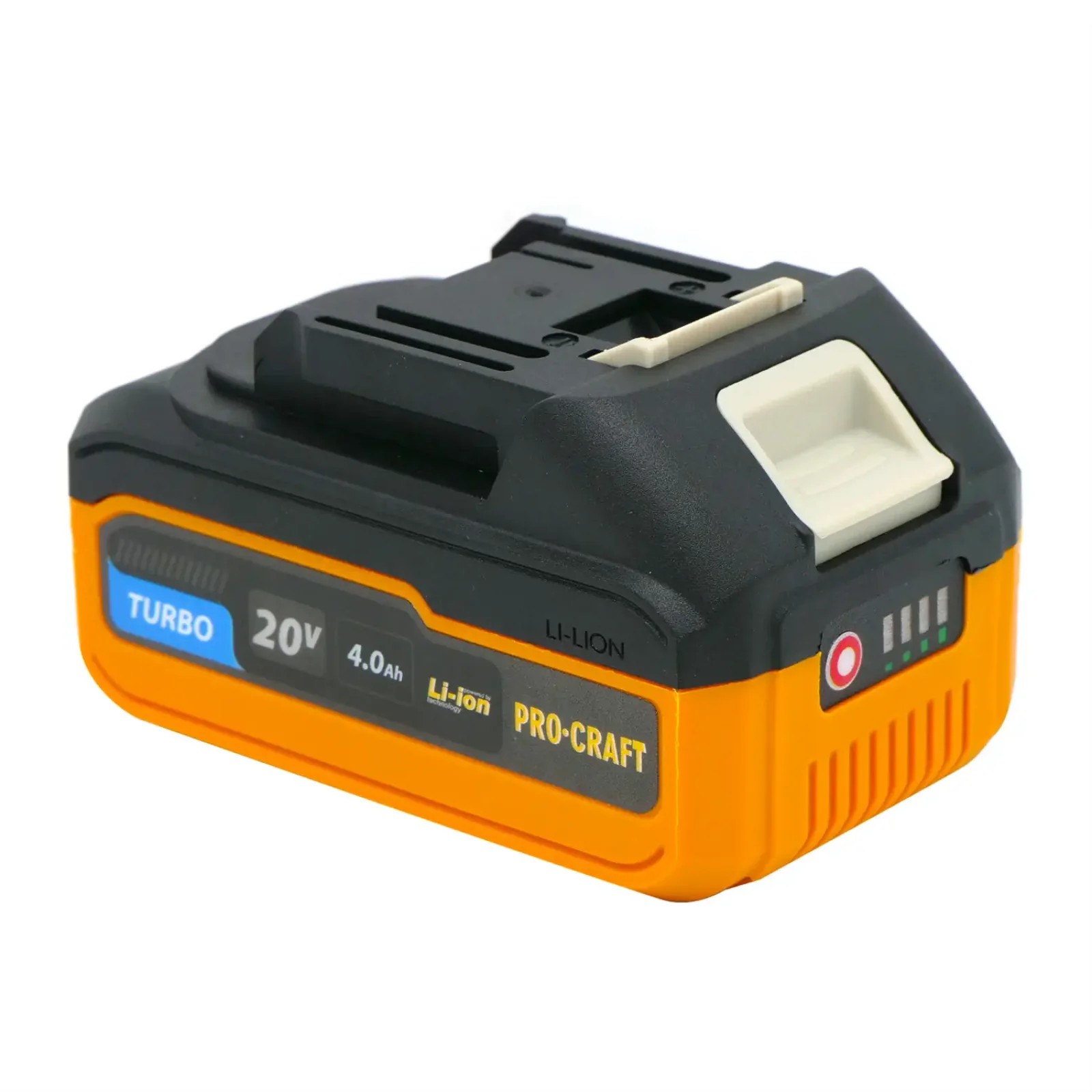 Акумуляторна батарея Procraft Battery20/4 Turbo (20В, 4Аг) (Battery20_4_turbo) UA