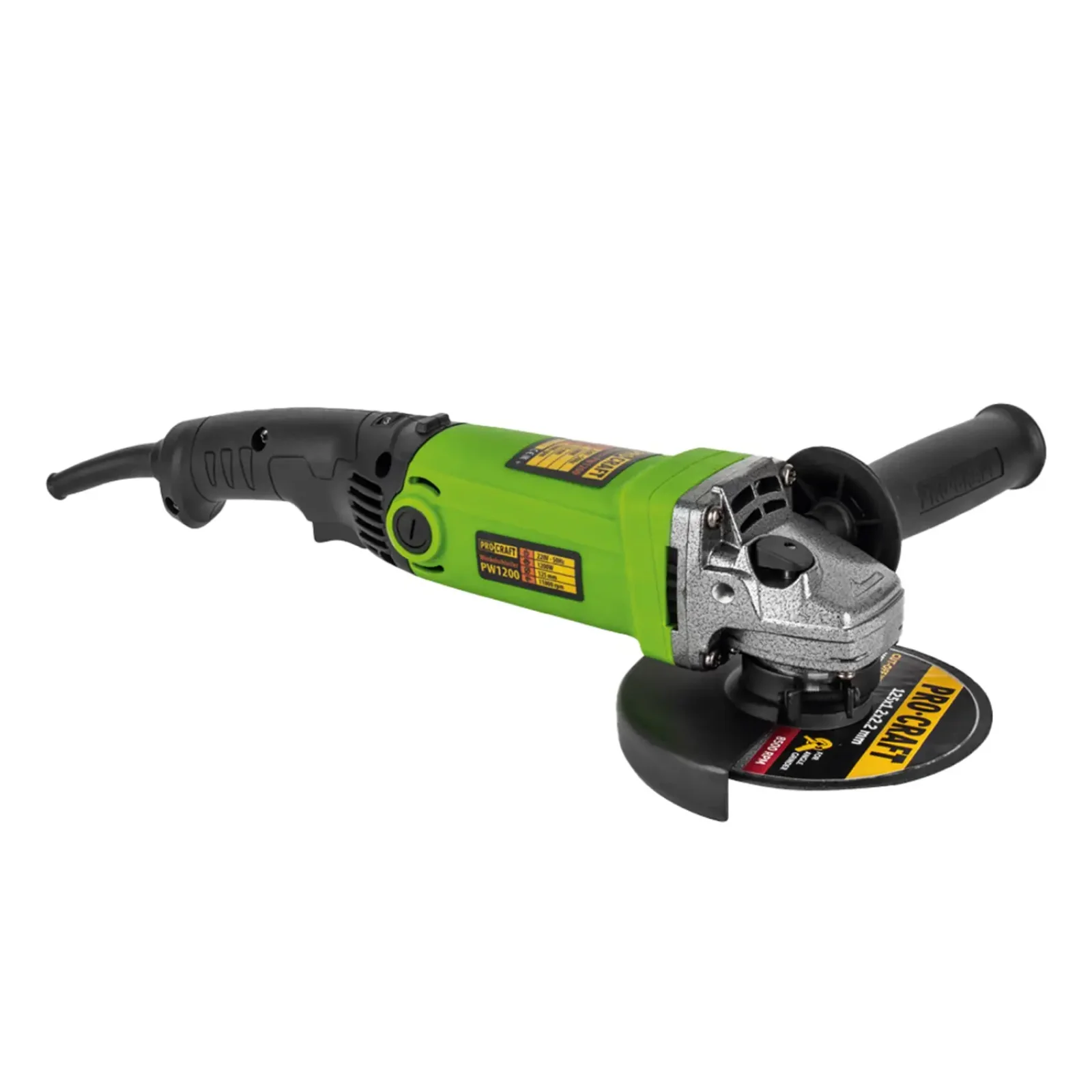 Кутошліфувальна машина Procraft PW1200E 125 мм UA