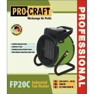 Тепловентилятор керамічний Procraft FP20C UA