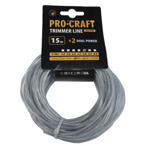 Волосінь армована спіраль Procraft 3мм 15м (liska_arm_twist_3) UA
