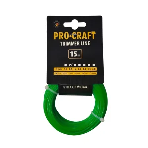 Волосінь круг Procraft 2мм 15м (liska_round_2) UA