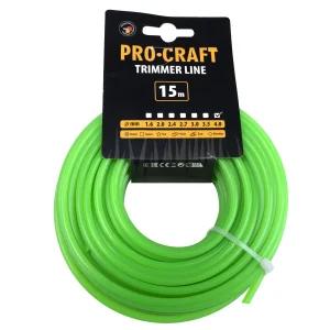 Волосінь круг Procraft 4мм 15м (liska_round_4) UA