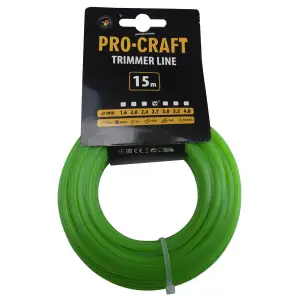 Волосінь квадрат Procraft 2.7мм 15м (liska_square_2.7) UA