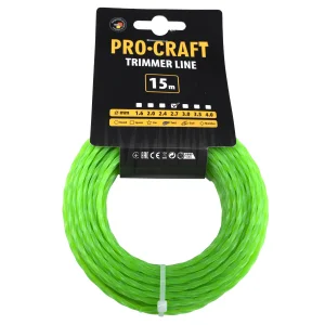 Волосінь спіраль Procraft 2.7мм 15м (liska_twist_2.7) UA