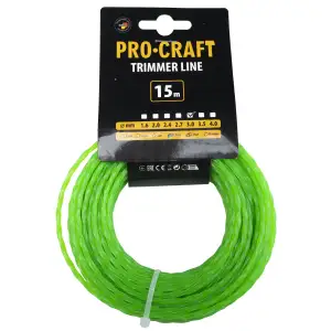 Волосінь спіраль Procraft 3мм 15м (liska_twist_3) UA