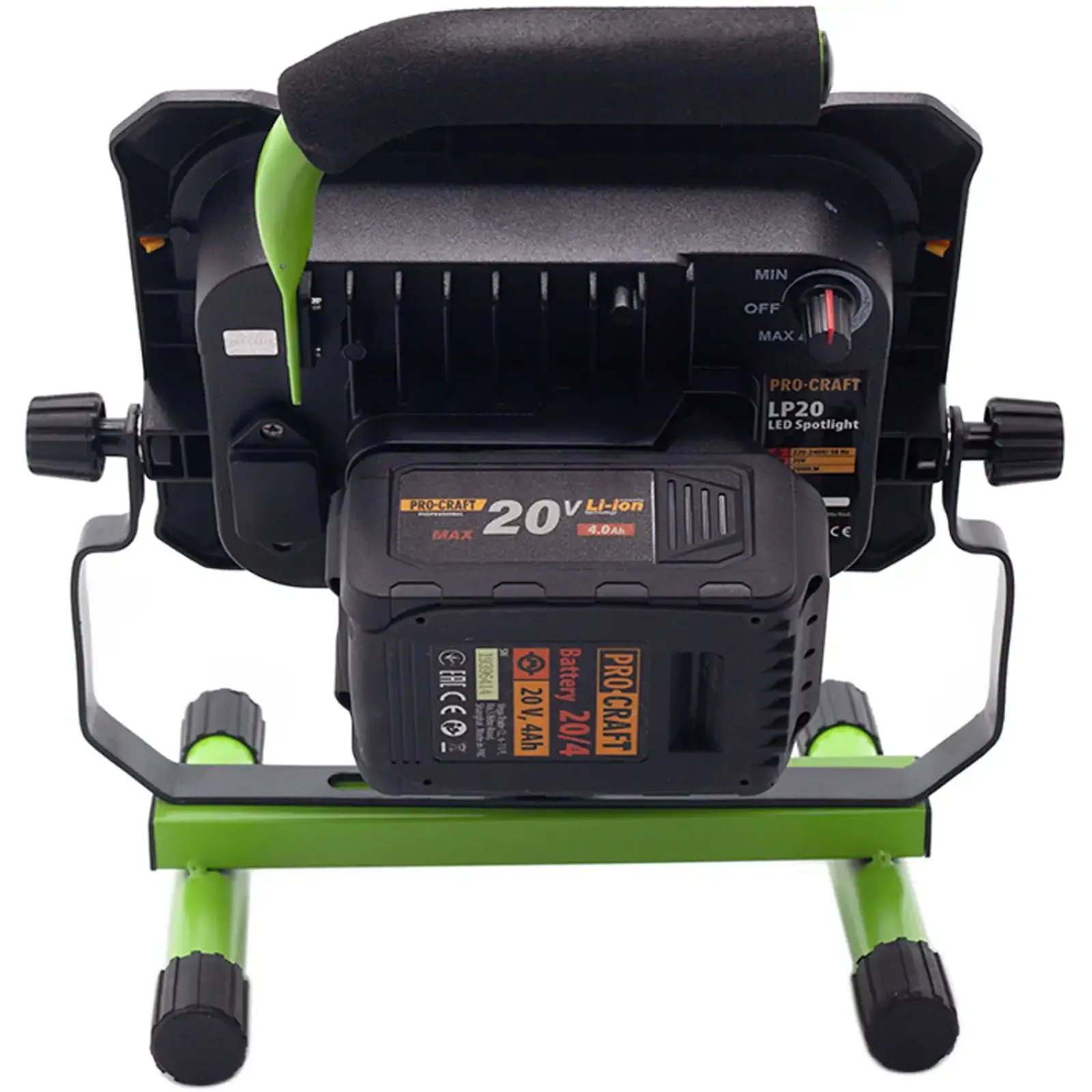 Акумуляторний ліхтар Procraft LP20 (без АКБ та ЗП) UA