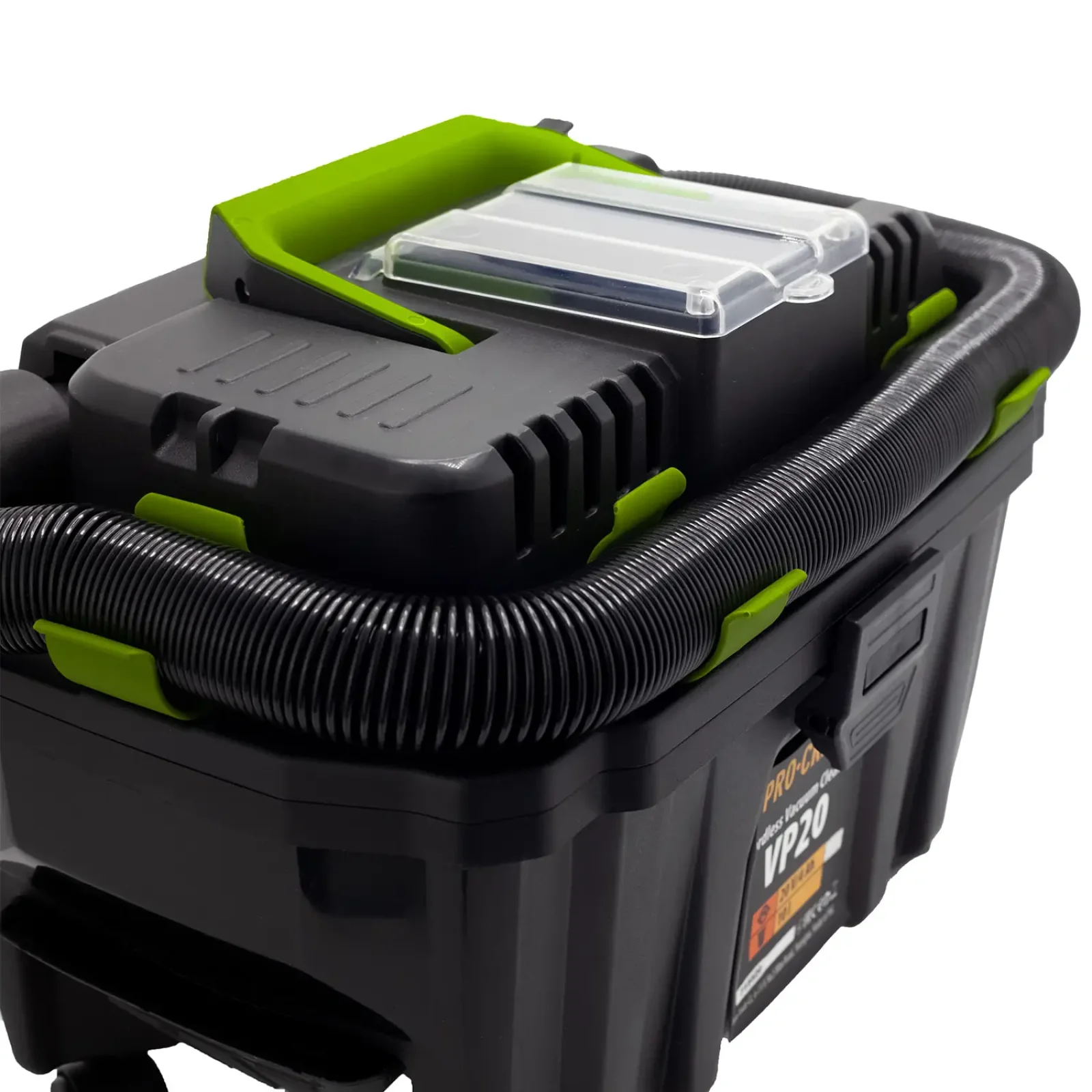 Акумуляторний будівельний пилосос Procraft VP20 (без АКБ та ЗП) UA