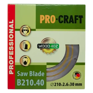 Пиляльний диск Procraft B210.40 40T (по дереву) (B210_40) UA