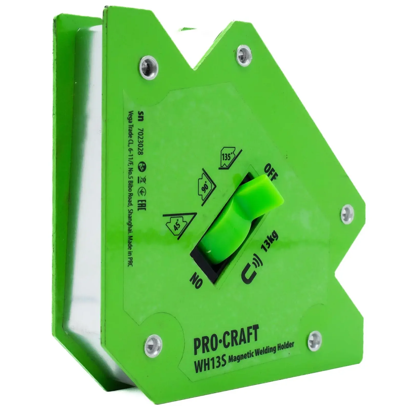 Магнітний кутник для зварювання Procraft WH13S UA