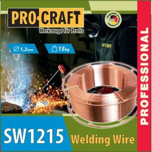 Зварювальний дріт Procraft SW1215 1.2 мм 15 кг UA
