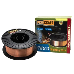 Зварювальний дріт Procraft SW613 0.6 мм 13 кг UA