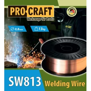 Зварювальний дріт Procraft SW813 0.8 мм 13 кг UA