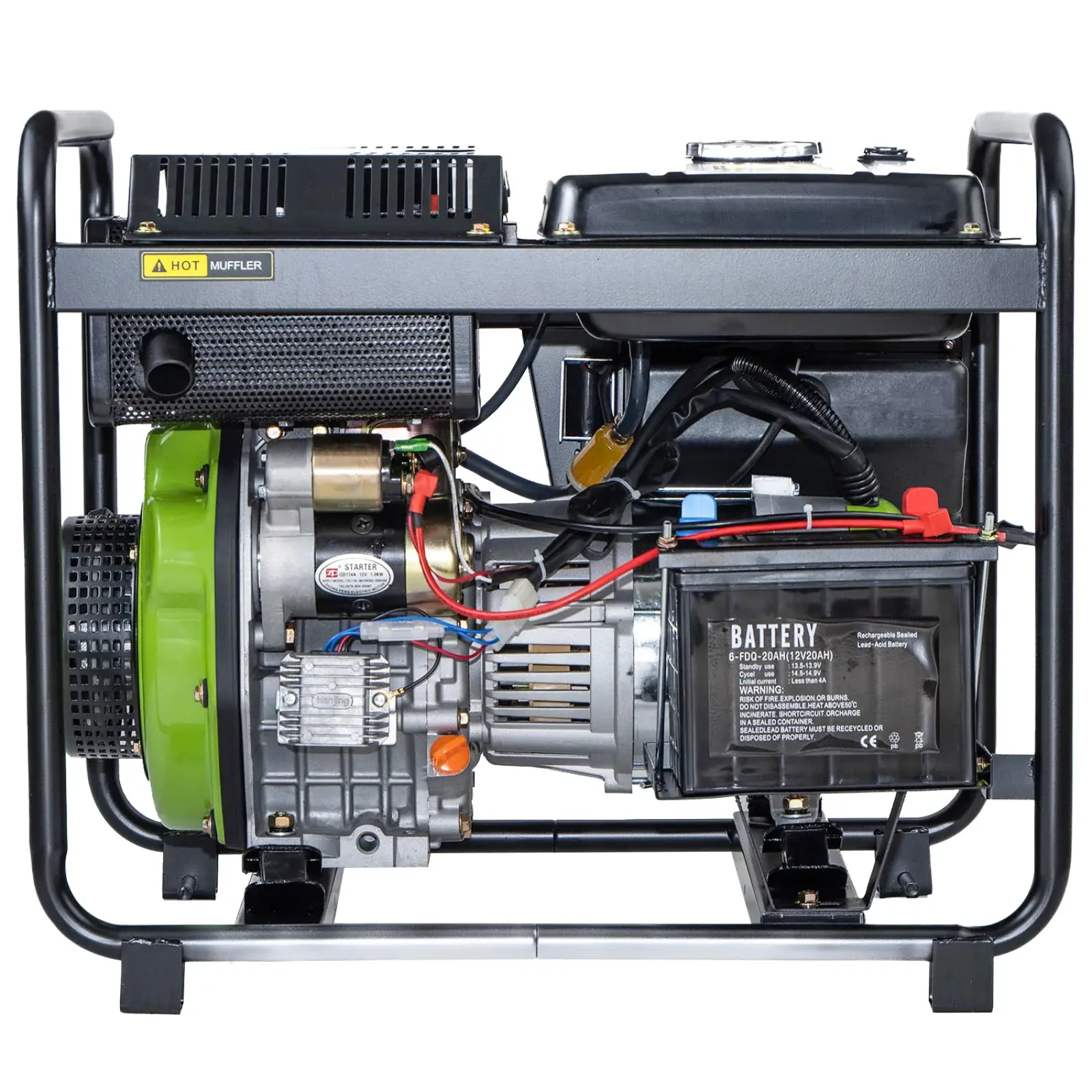 Генератор дизельний Procraft DP35 UA