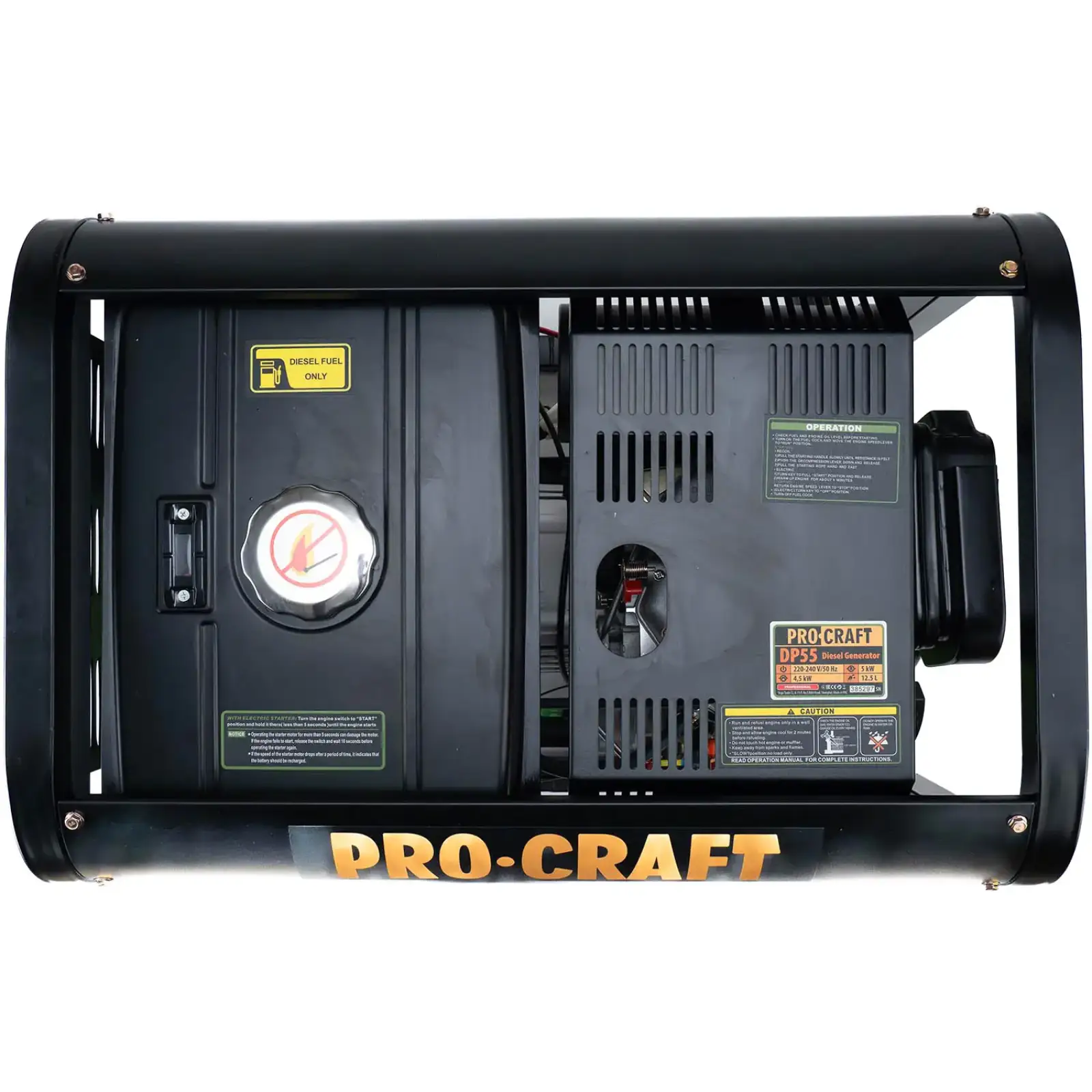 Генератор дизельний Procraft DP55 UA