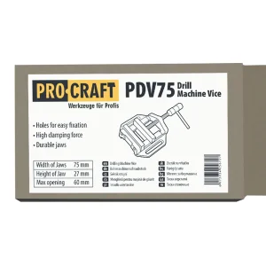 Лещата верстатні Procraft PDV75 UA