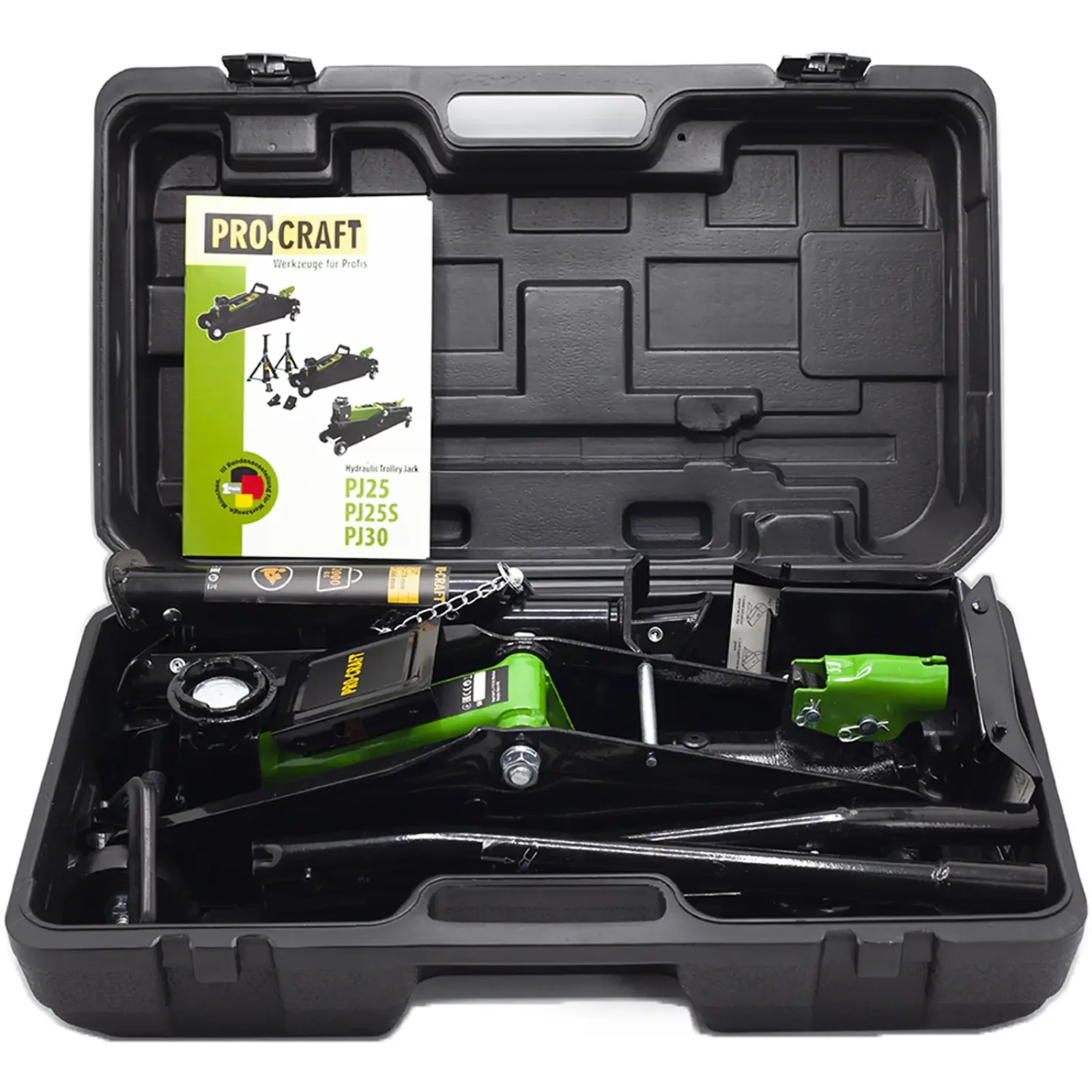 Гідравлічний підкатний домкрат Procraft PJ25S UA
