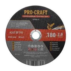 Диск відрізний Procraft CD180x2.0 180 мм 2,0 мм 22,2 мм UA