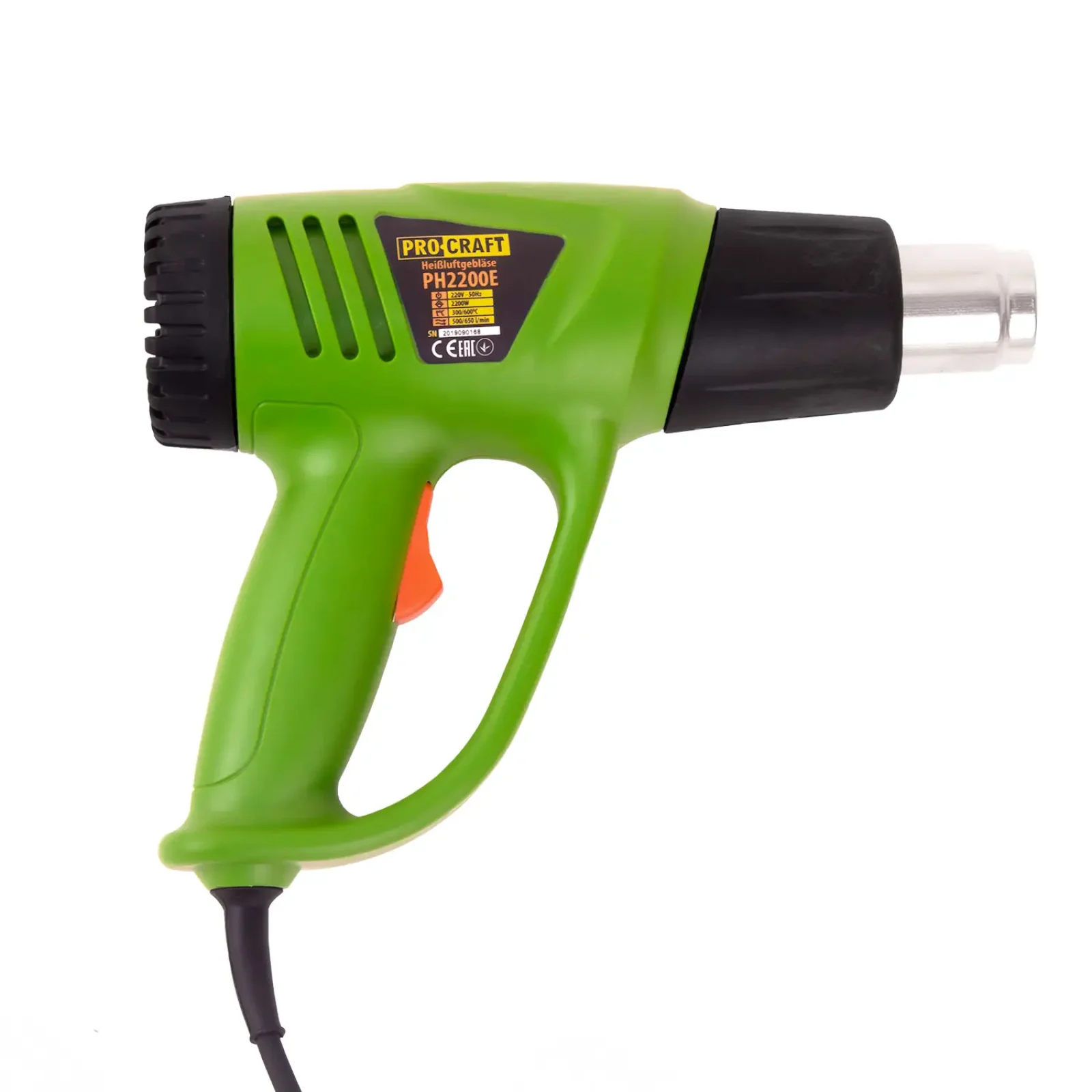 Фен промисловий Procraft PH2200E UA