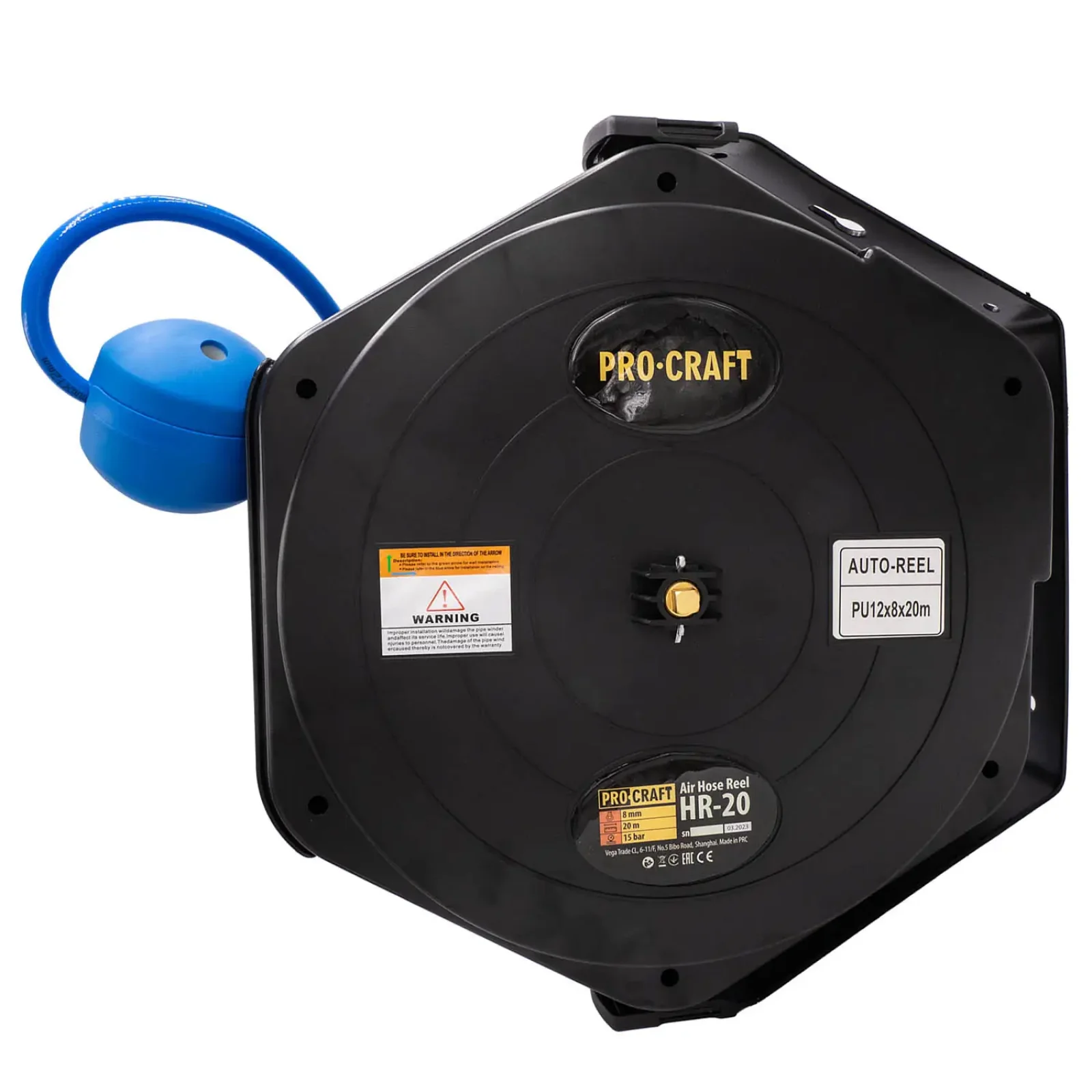 Пневмошланг у котушці Procraft HR20 UA