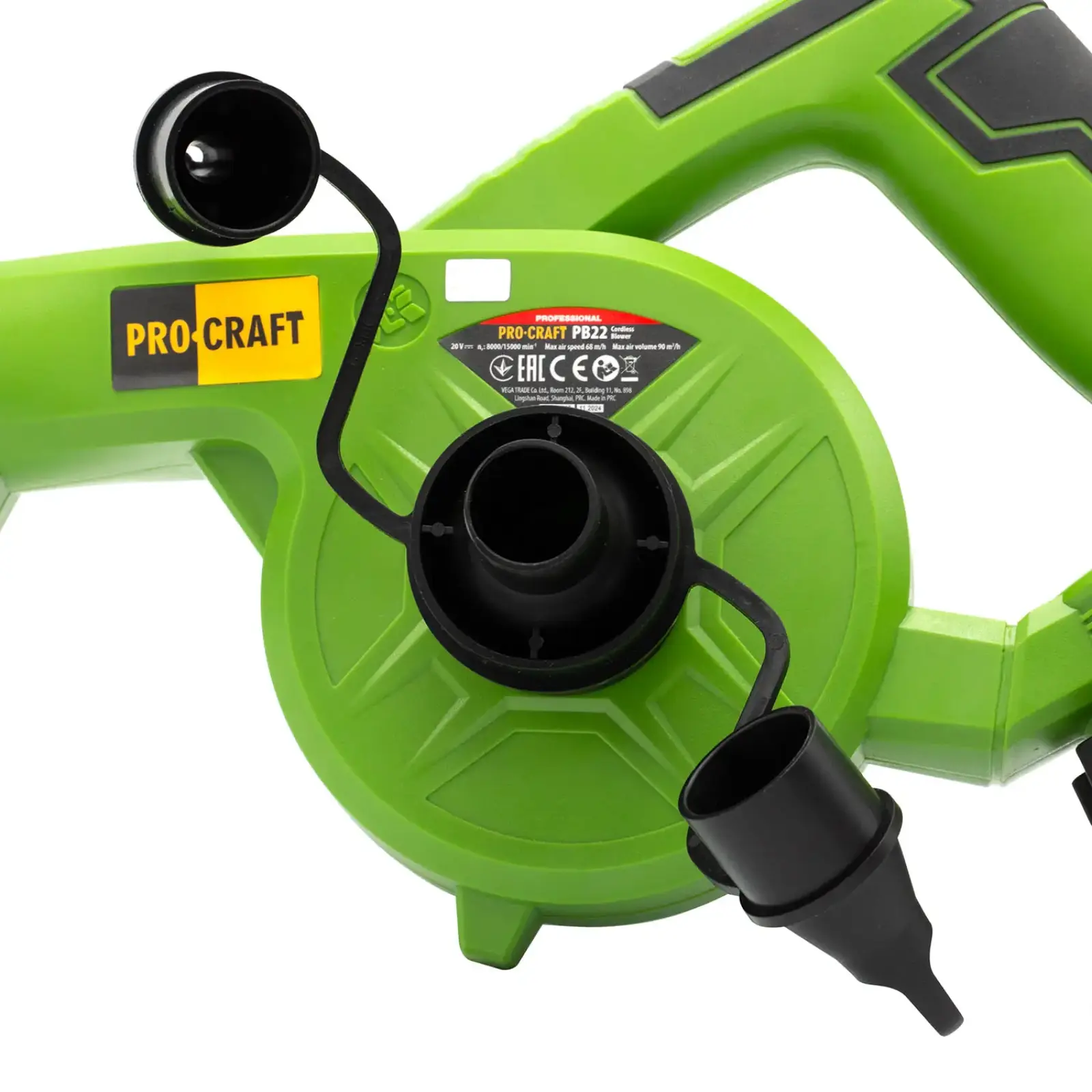Акумуляторна повітродувка Procraft PB22 (без АКБ та зп) UA