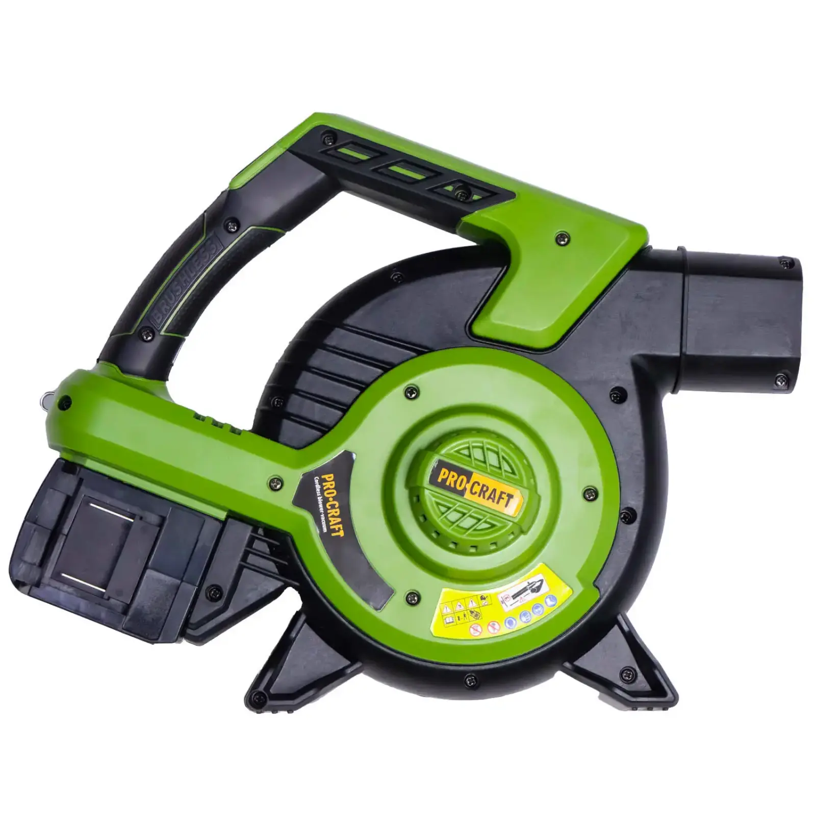 Акумуляторний пилосос-повітродувка Procraft VB20 (без акб та зп) UA