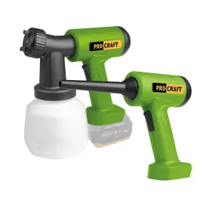 Акумуляторний фарбопульт та повітродувка Procraft PSE22 (без акб та зп) (PSE22_bb) UA