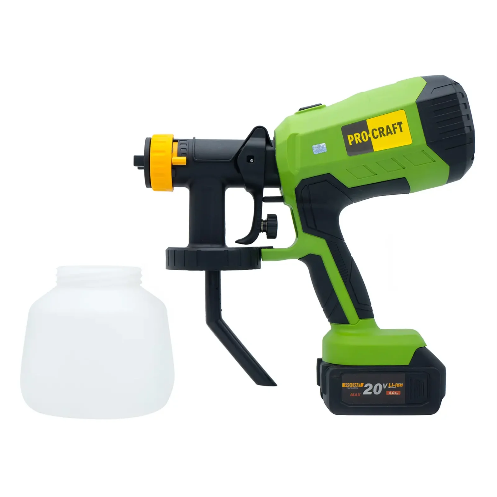 Акумуляторний фарбопульт Procraft PSE40 (без акб та зп) UA