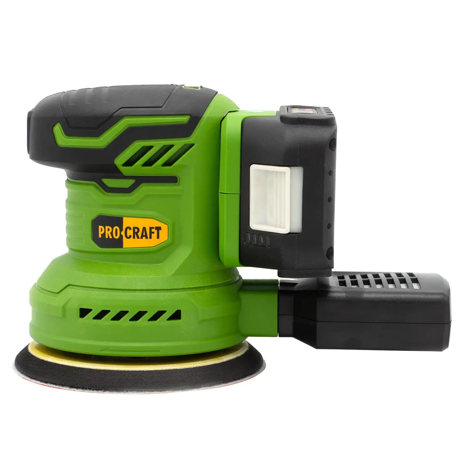 Акумуляторна ексцентрикова шліфмашина Procraft PX20BL (без акб та зп) UA