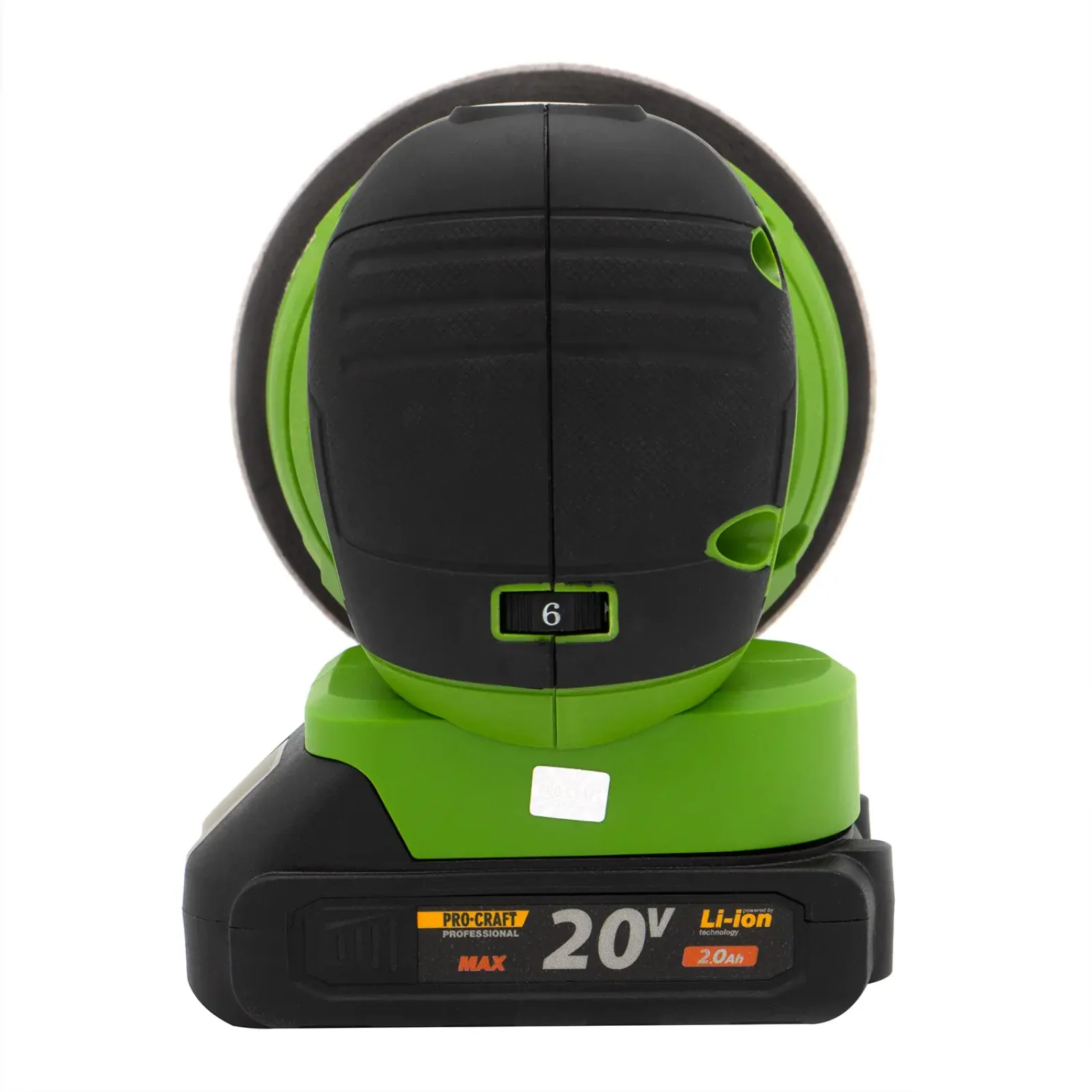 Акумуляторна ексцентрикова шліфмашина Procraft PX20BL (без акб та зп) UA