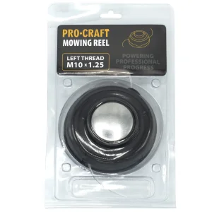 Шпуля на підшипнику, металевий ніс Procraft (black_steel) UA