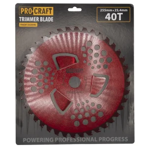 Ніж 40T победит червоний Procraft D255*25.4 (nij_40T_pobedit_red) UA