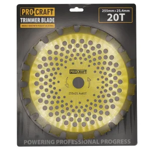 Ніж 40T победітовий двостороній золото Procraft D255*25.4 (nij_40T_zoloto) UA