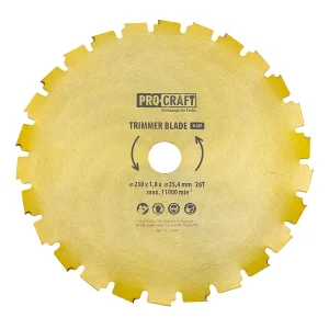 Ніж 26T під напилок Procraft D255*25.4 (H_26T) UA