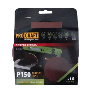 Круг шліфувальний самозачепний Procraft K150.150 UNIVERSAL (набір 10 шт.) (K150_150) UA