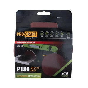 Круг шліфувальний самозачепний Procraft K150.180 UNIVERSAL (набір 10 шт.) (K150_180) UA