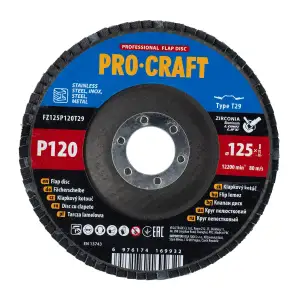Диск пелюстковий Procraft FZ125P120T29 UNIVERSAL UA
