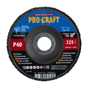 Диск пелюстковий Procraft FZ125P40T29 UNIVERSAL UA